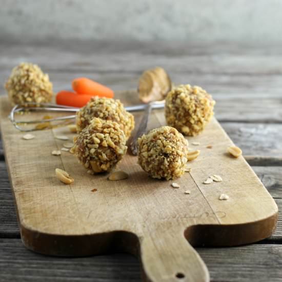 Carrot Peanut Butter Energy Balls