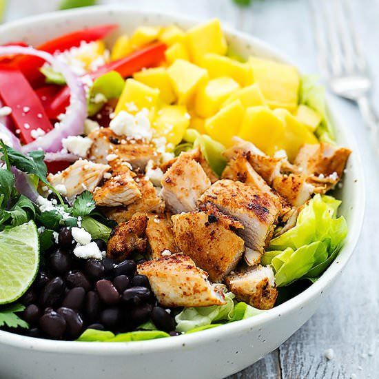Mango Chipotle Chicken Salad