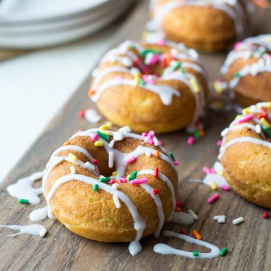 Vanilla Pudding Donuts