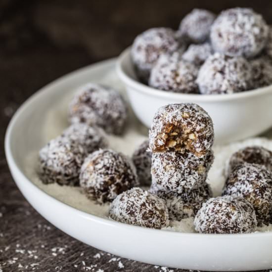 Coconut Date Bites