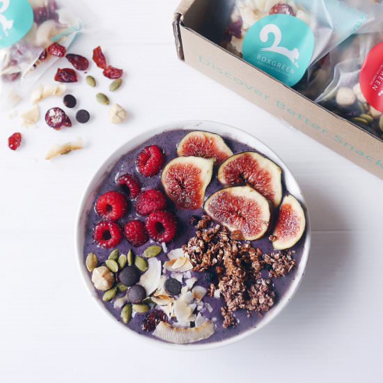 Blueberry Banana Acai Bowl