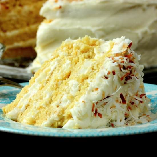 Coconut Cream Cake