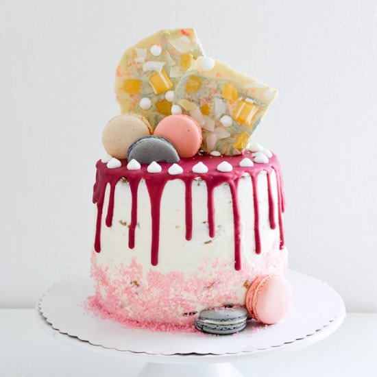 Vanilla Pineapple Layer Cake