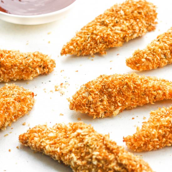 Baked Crispy Chicken Strips