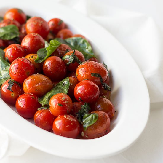Roasted Herb Tomatoes