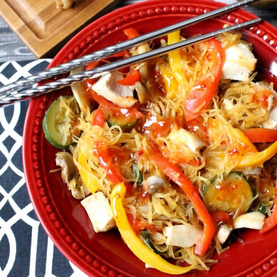 Spaghetti Squash Stir Fry