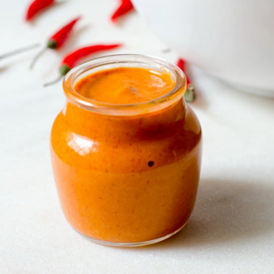 Homemade Sriracha