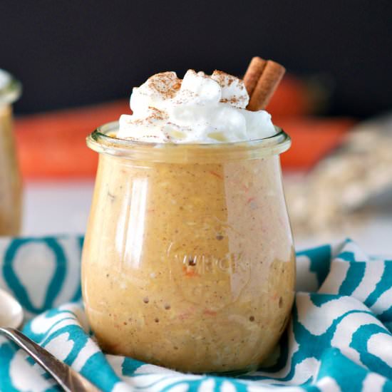 Carrot Cake Overnight Oats