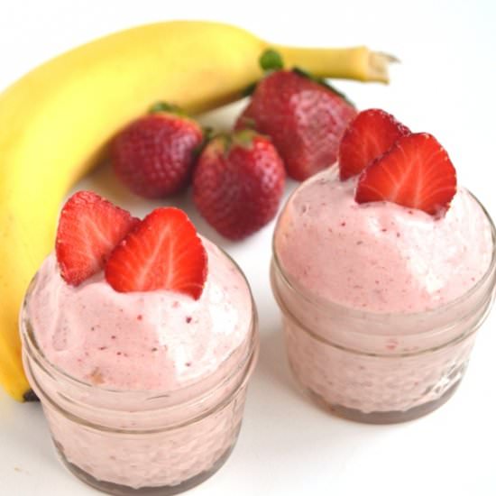 Strawberry Banana Ice Cream