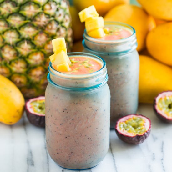 Tropical Passion Berry Smoothie