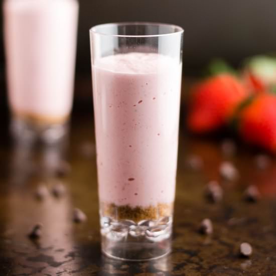 No-Bake Strawberry Cheesecake
