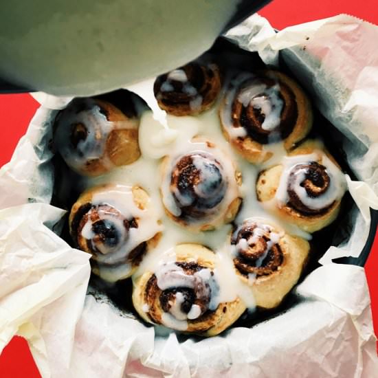 Buttermilk Cinnamon Rolls