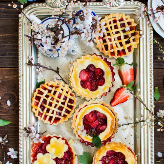 Strawberry Mini Pies