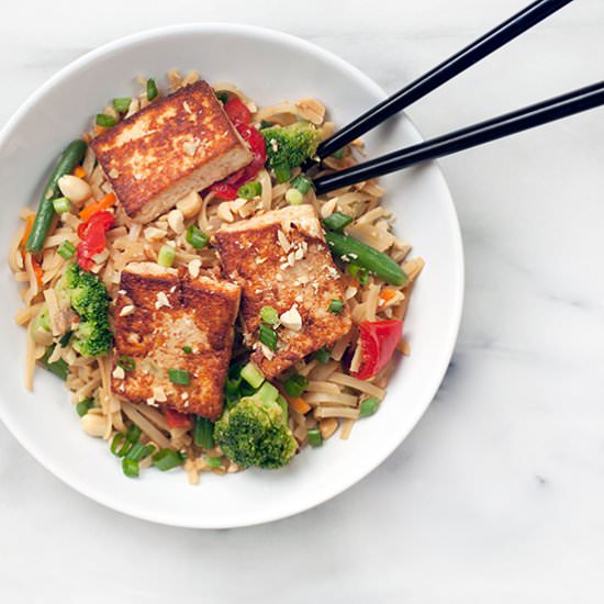 Mixed Veggie Tofu Stir-Fry