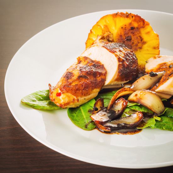 Roasted Pineapple Chicken