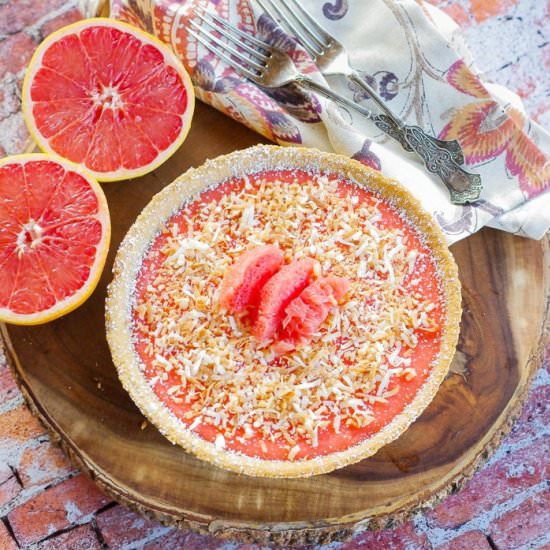 Ruby Red Grapefruit Tart