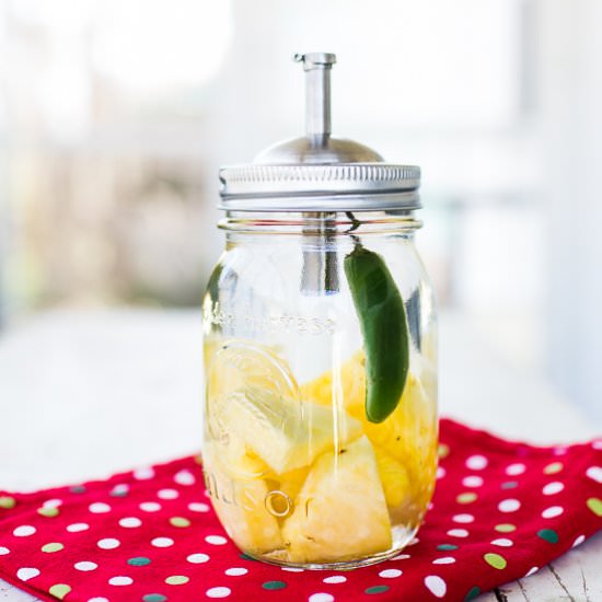 Pineapple Jalapeño Infused Tequila