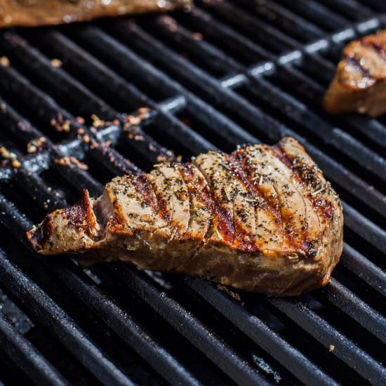 Marinated Grilled Tuna Steak