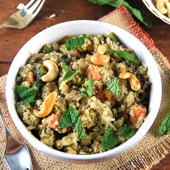 Cauliflower “Rice” Biryani