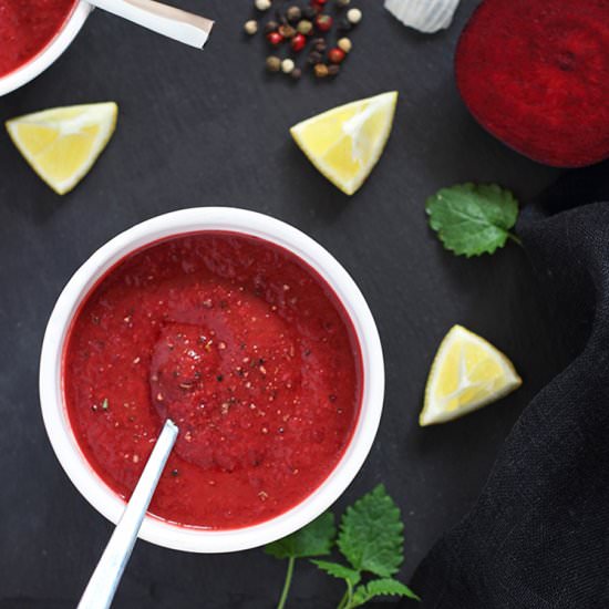 Detox Creamy Beet Soup