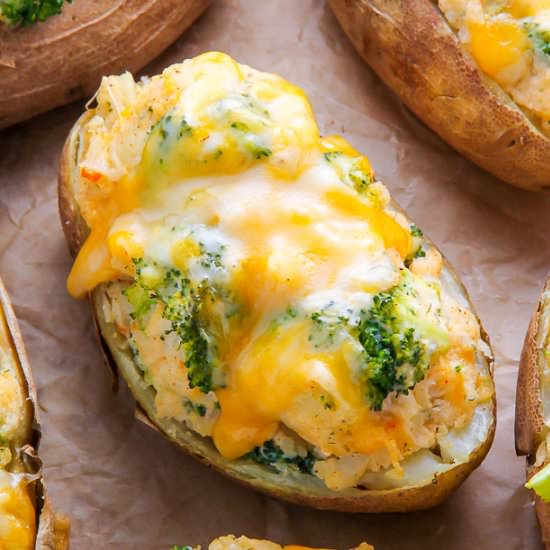 Broccoli Cheddar Potatoes