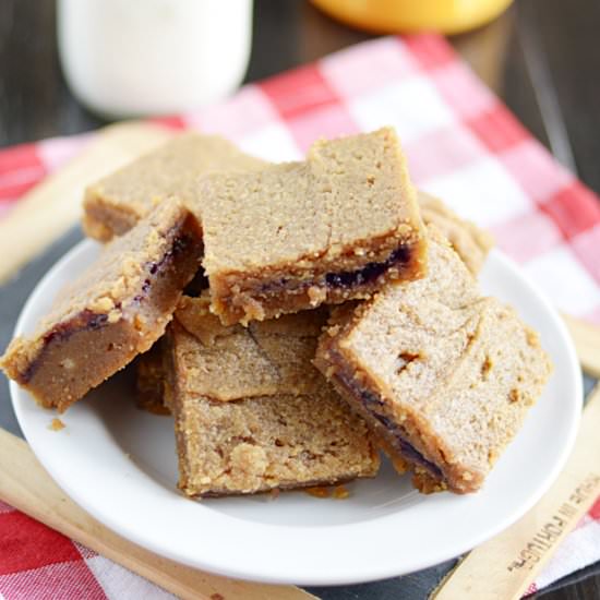 Simple PB&J Bars