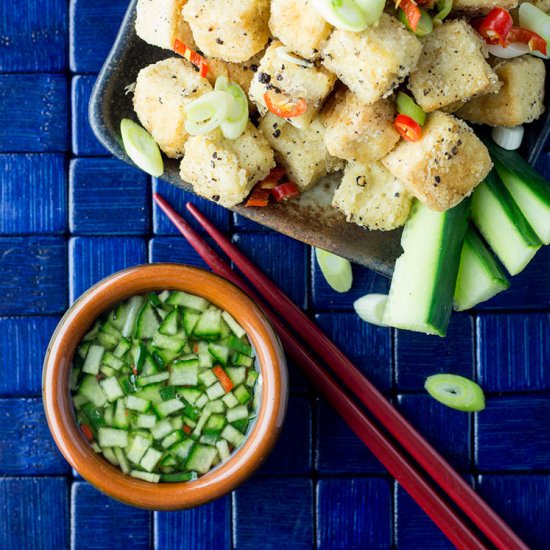 Crispy Salt and Pepper Tofu