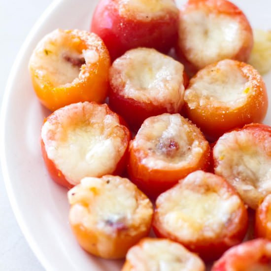 Pepper Jack and Bacon Tomatoes