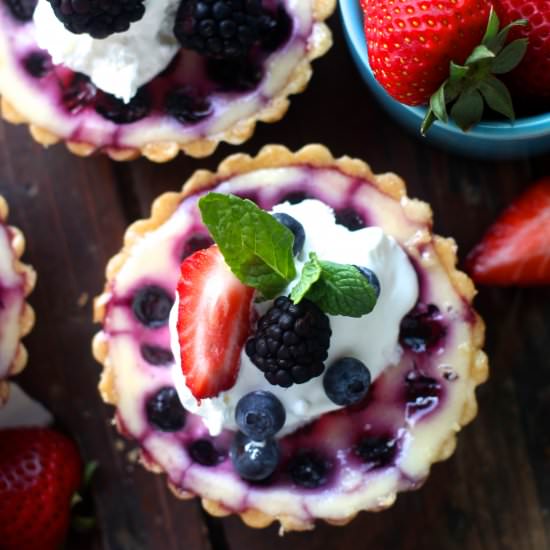 Baked Fruit Tarts