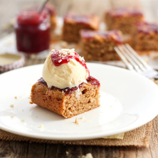 Peanut Butter and Jelly Bars