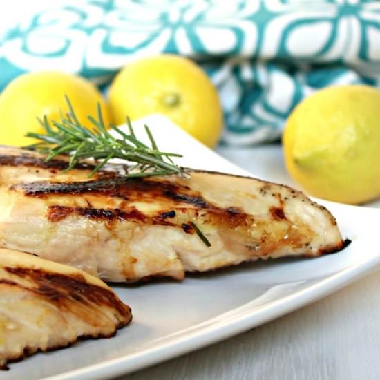 Lemon Rosemary Grilled Chicken