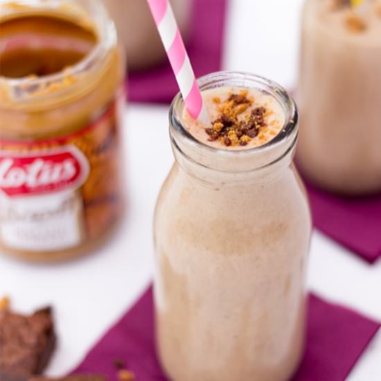 Biscoff Brownie Milkshake