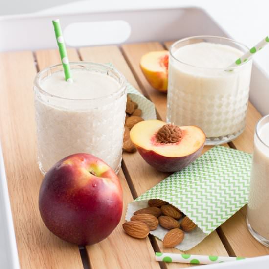 Milk with Peaches