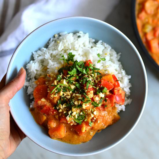 Peanut & Red Thai Curry