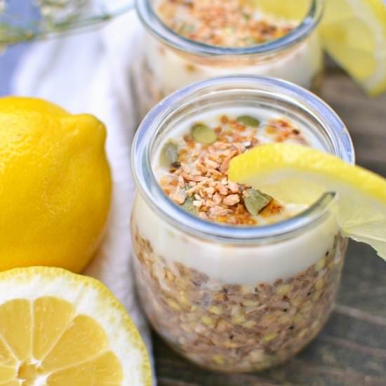 Coconut Lemon Buckwheat Porridge