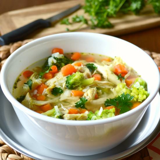 Fast and Easy Chicken Soup