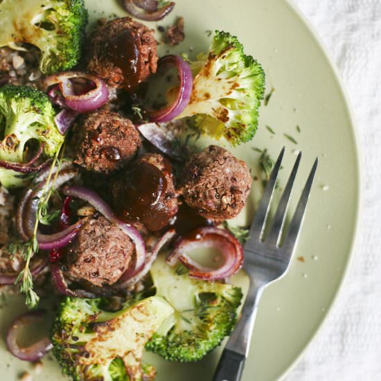 Black Bean Vegetarian Meatballs