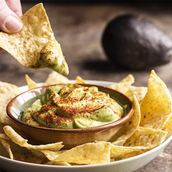 Tangy Lime Avocado Crema