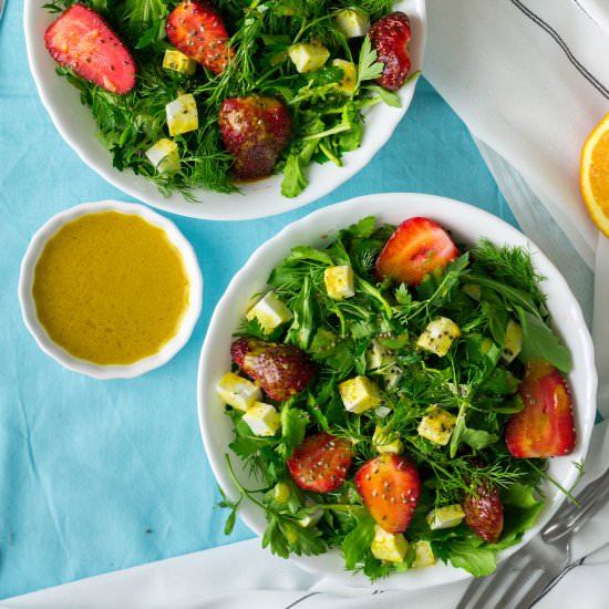 Strawberry Spring Salad