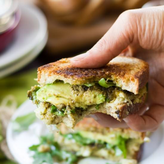 Green Goddess Melt Sandwich