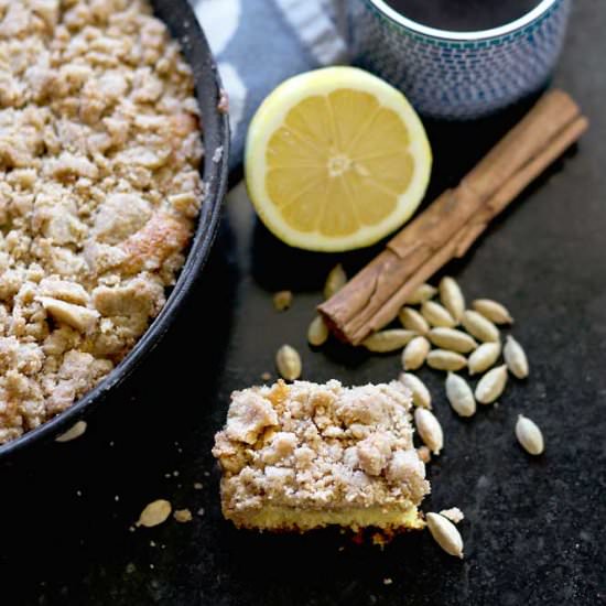 Cast Iron Crumb Cake