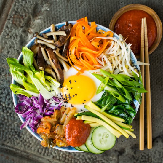Duck Egg Bibimbap