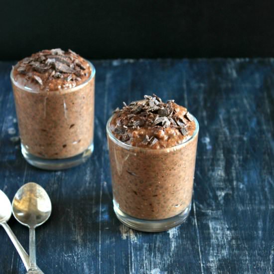 Dark Chocolate Chia Pudding