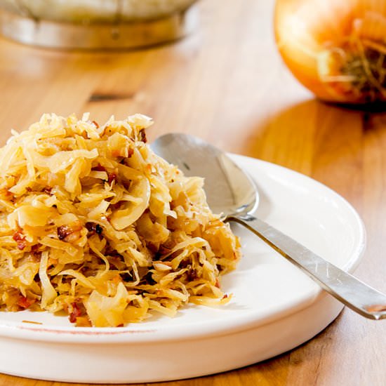 Easy Bacon & Sauerkraut