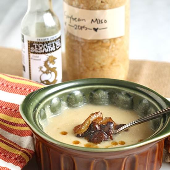 Miso Winter Vegetable Soup