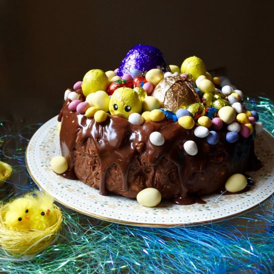 Easter Chocolate Fridge Cake