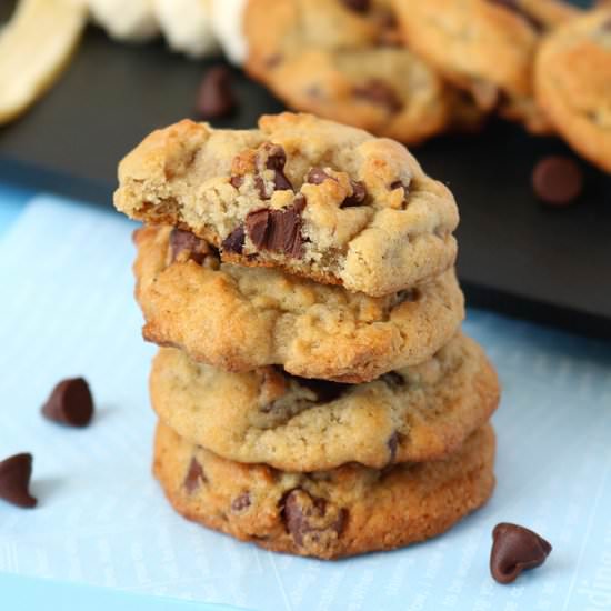 Banana Chocolate Chip Cookie