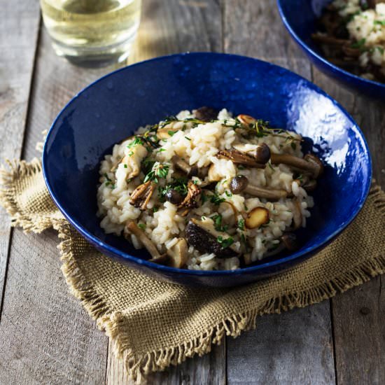 Wild Truffle Mushroom Risotto