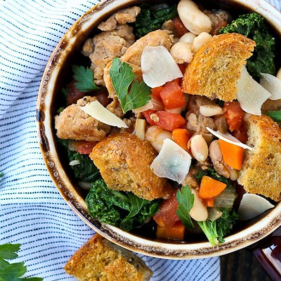 Italian Sausage Stew with Kale