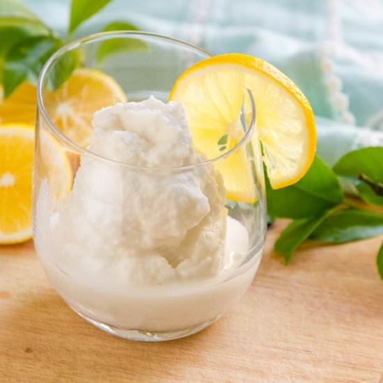 Coconut Lemon Slushie